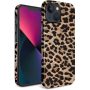 For iPhone 15 Pro Max Plus 14 13 12 11 X 8 7 SE - Cute Leopard Female Girls Case - Image 1