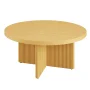 Better Homes & Gardens Lillian Fluted Coffee Table, Fancy Pine Finish - Image 5
