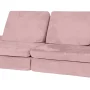 Huddle Customizable Kids Play Foam Couch, Pink, 4 Pieces, for Toddlers Ages 2+ - Image 4