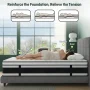 Queen Mattress,Nisien 12 Inch Hybrid Mattress in a Box, Gel Memory Foam Mattress,Individually Wrapped Pocket Coils Innerspring Mattress, Support & Pressure Relief, Medium Firm Feel, 60"*80"*12" - Image 3
