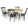 International Concepts 30" X 48" Solid Wood Top Dining Table with a Natural Finish - Image 2