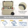 75 Quart Portable Cooler Rotomolded Ice Chest with Handles and Wheels - Image 5