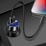 Dual Ports 3.1A USB Car Cigarette Charger Lighter Digital LED Voltmeter 12V/24V - Image 2