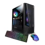iBUYPOWER Trace Mesh Gaming Desktop - AMD Ryzen 7 5700, NVIDIA GeForce RTX 4060 8GB, 16GB DDR4 RGB RAM, 1TB NVMe SSD - Image 1