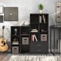 Furniture of America Seni Stackable Wood 3-Cube Bookcase in Light Blue - Image 2