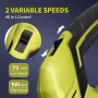 SEYVUM 20V Cordless Leaf Blower with two Batteries and Charger, 150MPH 320CFM Electric Leaf Blower for Lawn Care, Patio, Garden Cleaning, Lightweight - Image 4