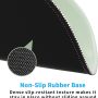 Dapesuom Mouse Pad with Stitched Edge Premium-Textured Mouse Mat Washable Non-Slip Rubber Base Mousepad, Pretty Cute Mousepad for Office Home Laptop Men Women Kids, 8.7 x 8.7 Inch, Lake Green - Image 6