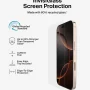 Belkin - ScreenForce InvisiGlass Screen Protector for iPhone 16 Pro, Scratch-Resistant w/ Easy Align Tray - Clear - Image 2