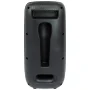 Jam Time Wireless Party Speaker with LED Light Effects and Microphone, Black - Image 4