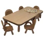 BASELINE Toddler Rectangular Table & Chair Set - Image 5