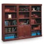 Sauder Heritage Hill Engineered Wood 5-Shelf Bookcase in Classic Cherry - Image 5