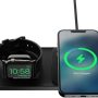Nomad - Base One Max MagSafe Charger 15W Wireless Charging Pad for Apple Watch and iPhone - Black - Image 1