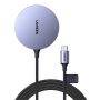 UGREEN - Magnetic Wireless Charger Pad for iPhone 17/16/15/14/13/12 Series, MagSafe Compatible (No Adapter) - Black - Image 1