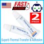 2X 10g Thermal Conductive Silicone Glue Adhesive LED GPU Heatsink Mosfets - Image 1