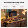 Emanuiel Height Adjustable Standing Gaming Desk - Image 6