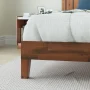 Zinus Vivek 37" Deluxe Wood Platform Bed Frame with Headboard, Twin - Image 3
