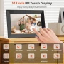 NUSICAN 10.1inch Uhale Digital Photo Frame, WiFi Picture Frames with HD Touch Screen, 32GB Memory, Share Photo Instantly Via Free APP, Best Gift for Mother's Day/Wedding/Graduation Ceremony (2Pack) - Image 5