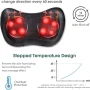 Suerbeaty Shiatsu Back and Neck Massager with Heat, Deep Tisctric Massage Pillow for Back,Shoulders,Legs,Foot,Body Musclesue Kneading - Image 5