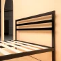 Zinus Mia 38" Metal Platform Bed Frame with Headboard, Queen - Image 2