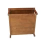 Hampton 36 in. Espresso Square Solid Wood Top Coffee Table with Shelf - Image 5
