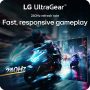LG - UltraGear 34" WQHD 240Hz 1ms FreeSync Premium Gaming Monitor with DisplayHDR 400 (HDMI, DisplayPort, USB-C) - Black - Image 3