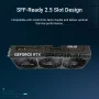 ASUS - PRIME NVIDIA GeForce RTX 5070 12GB GDDR7 PCI Express 5.0 Graphics Card - Black - Image 2