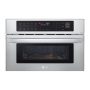 LG - 1.7 Cu. Ft. Convection Built-In Smart Microwave with Sensor Cooking and Air Fry - Stainless Steel - Image 1