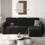 Alden Design Reversible Sectional Sofa with Storage Compartment & USB Ports for Livingroom, Light Gray - Image 1