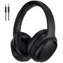 COWIN Active Noise Cancelling Headphones Bluetooth Headphones Wireless Headphones over Ear with Mic/Aptx, Comfortable Protein Earpads 30H Playtime, Foldable Headphones for Travel/Work - Black - Image 1