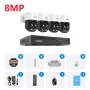 H.view 8Ch 4K 5MP 8MP Cctv Security Camera System Ptz Home Video Surveillance Kit Outdoor Ip Camera Humanoid Detection - Image 1