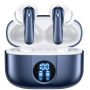 VEAT00L P91 Wireless Earbuds, Bluetooth Headphones V5.4 Stereo Ear buds with Noise Cancelling Mics, 60H Playback Mini Case with Dual LED Display, IP7 Waterproof in-Ear Earphones for Android iOS - Image 1
