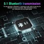Wireless Bluetooth 5.1 Headphones Over Ear LED Headset Stereo Noise Cancelling - Image 3