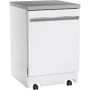 GE - 24" Portable Dishwasher - White - Image 2