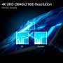 Acer - Nitro 27” LCD 4K UHD 320Hz 0.5ms FreeSync Premium Gaming Monitor with HDR (Display Port, HDMI) - Black - Image 2