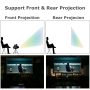 Portable Foldable Projector Screen 16:9 HD Outdoor Home Cinema Theater 3D Movie - Image 4