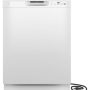 GE - 24" Front Control Built-In Plastic Tub Dishwasher with Dry Boost and 59 dBA - White - Image 1