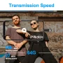USB C Flash Drive 64GB for Android Phones OTG External Storage Photos Stick Topesel Swivel USB 3.0 Thumb Drive Black - Image 6