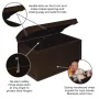 Badger Basket Child's Wooden 25 gal Barrel Top Toy Chest, Espresso - Image 2