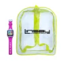1.5 in. Smart Watch Kids Cam Selfie with Bag Pack, Pink - Image 2