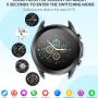 Smart Watch 2023(Answer/Make Call,200+ Faces), 1.85" TFT HD Full Touch Screen Smartwatch for Android and iOS Phones Fitness Tracker with Heart Rate,Sleep,Blood Oxygen,Step Counter for Men Women,IP68 - Image 2