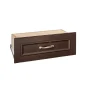 8.7 in. H x 21.54 in. W Brown Wood Drawer - Image 1