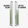 OhSnap - Snap Grip MagSafe Wallet - Crocodile Green - Image 2