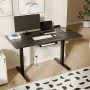 Mancheer Home Office Height Adjustable Standing Desk with USB Ports and Cable Management Tray - Image 3