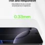 Belkin - ScreenForce TemperedGlass Screen Protector for iPhone 16 Pro w/ Easy Align Tray - Clear - Image 3