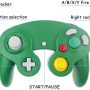 Reiso 2 Packs NGC Controllers Classic Wired Controller for Wii Gamecube (Light Orange and Green) - Image 5