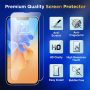 For iPhone 17 16 15 14 13 12 11 Pro Max Tempered Glass Screen + Camera Protector - Image 3