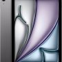 Apple - 11-inch iPad Air M3 chip Built for Apple Intelligence Wi-Fi + Cellular 1TB - Space Gray (Unlocked) - Image 1