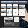 AUOSHI 3 Channel Dash Cam Front and Rear, 4K/2.5K + 1080P Premium Car Camera for Cars with Wi-Fi GPS, Night Vision, 3.16" IPS Touchscreen, 24H Parking Mode, WDR, Type-C, 64GB SD Card Included - Image 6