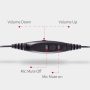 Beebang Cell Phone Headset with Noise Canceling Microphone 3.5mm Phone Headset with Volume Control and Mic Mute for iPhone Samsung Galaxy Huawei BlackBerry Mobile Phone iPad Laptops MAC PC Skype - Image 3