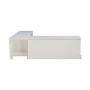 Rockhill Corner Nook 62.4 in. White Dining Bench Backless with Storage - Image 5